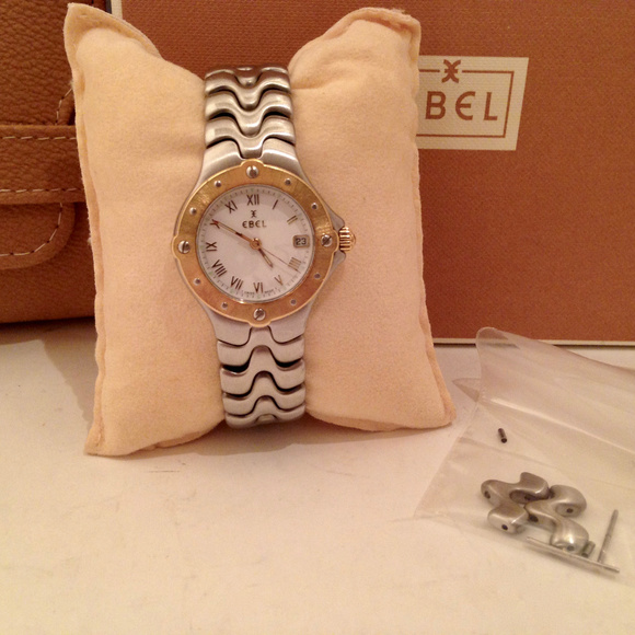 Ebel Sportwave Stainless Steel & 18K Gold Watch